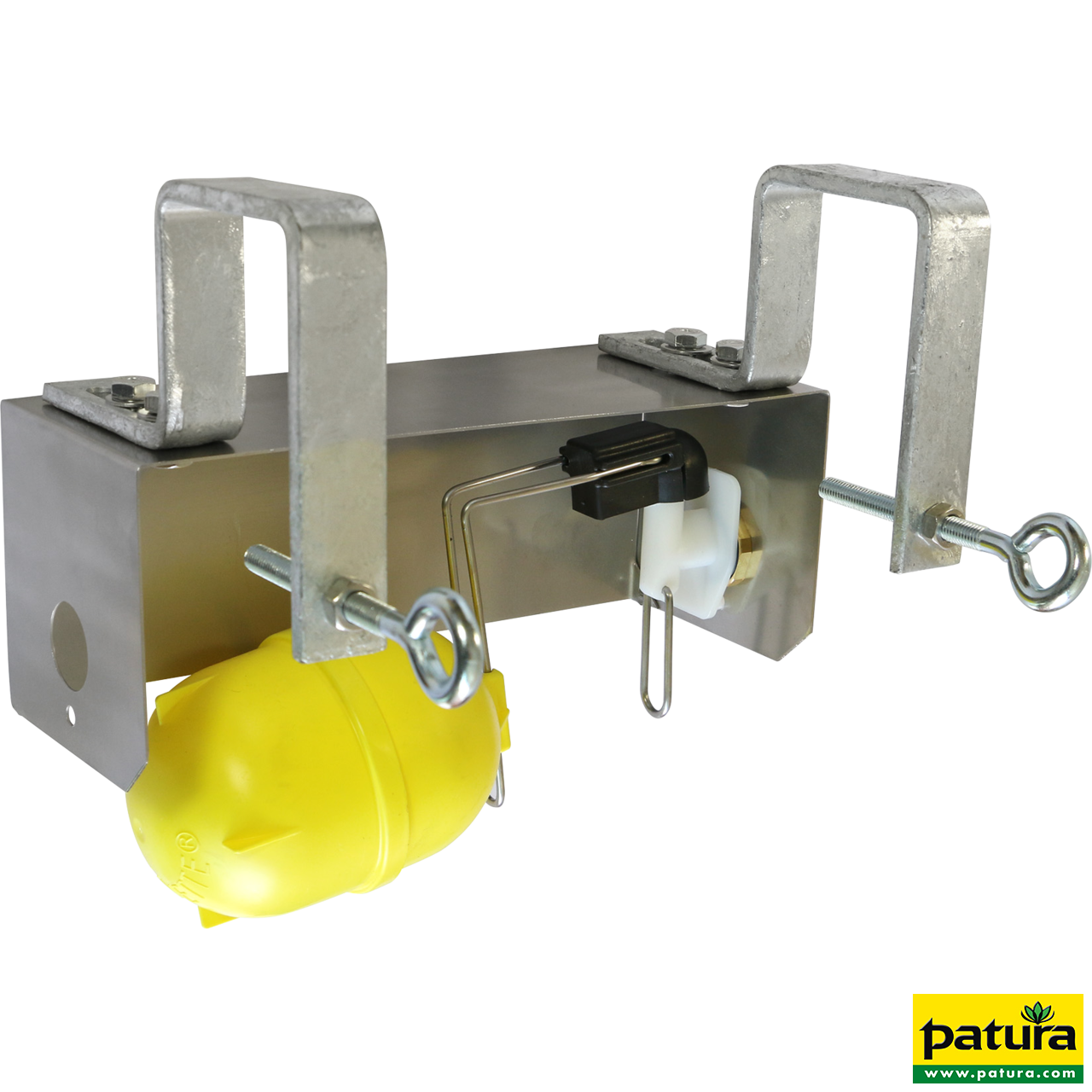 Patura Einbau Schwimmerventil Hochdruck für Tröge und Wannen Edelstahlgehäuse Kunststoffventil 3/4 Zoll Anschluss Patura Einbau Schwimmerventil Hochdruck für Tröge und Wannen Edelstahlgehäuse Kunststoffventil 3/4 Zoll Anschluss