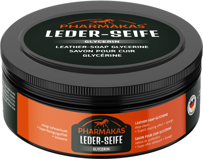 Kerbl Lederseife Glycerin 200ml - Pflegende Reinigung für Sattel, Zaumzeug und Stiefel in der Landwirtschaft