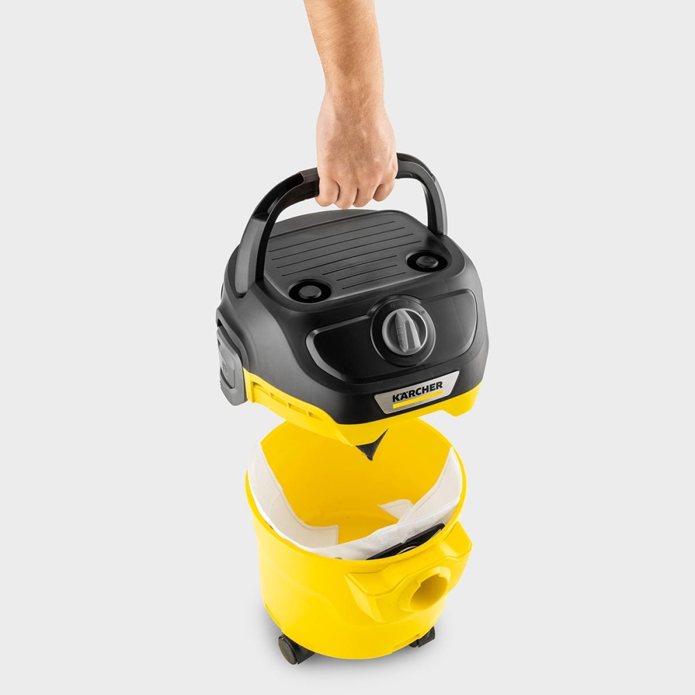 Kärcher Vliesfiltertüten 2.863-314.0 (4 Stk.) für WD 2 Plus, WD 3 & SE 4001 – Original KFI 357