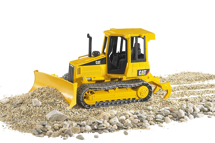 BRUDER Cat® Kettendozer – Detailgetreues Spielzeugmodell im Maßstab 1:16 mit realistischen Funktionen