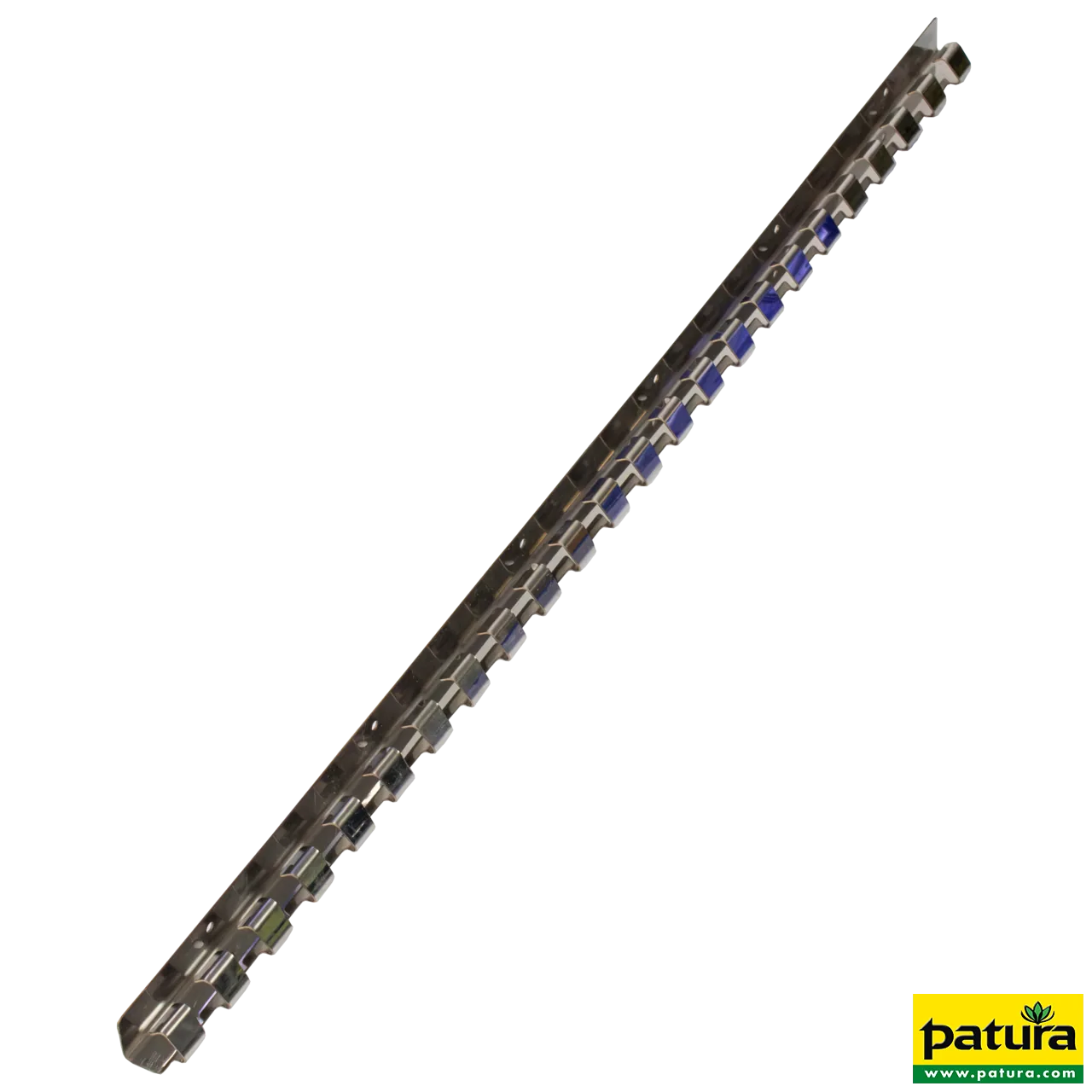 Patura Befestigungsschiene 1230 mm aus Edelstahl mit Pendelhaltern
