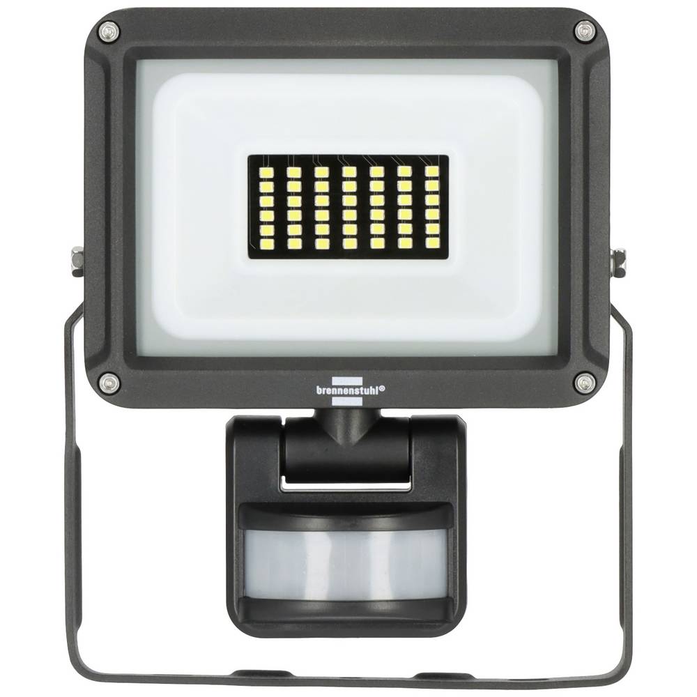 Brennenstuhl JARO 3060 P LED-Außenstrahler mit Bewegungsmelder 20W | Tageslichtweiß | IP44