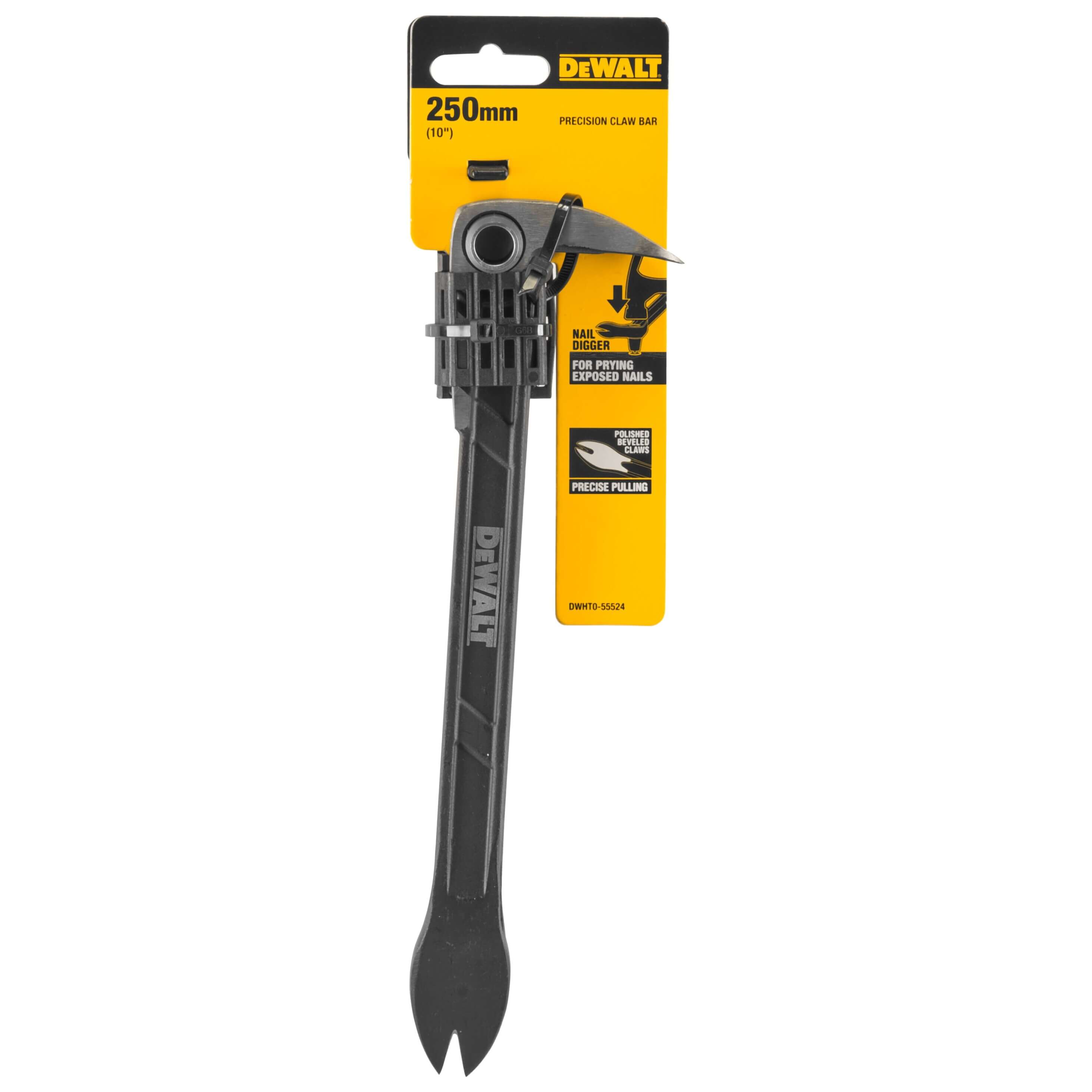 DeWalt DWHT0-55524 250 mm Präzisionsbrechstange – Robustes Werkzeug für präzises Arbeiten