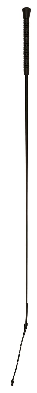 Kerbl Dressurgerte 100 cm aus Fiberglas mit Nylongeflecht und Ledergriff