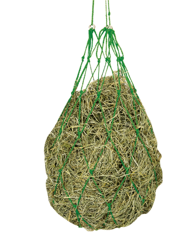 Kerbl Heunetz mit 10 x 10 cm Maschenweite, grün, ideales Fütterungshilfsmittel für Landwirte und Tierhalter, unterstützt gesunde Fressgewohnheiten bei Pferden