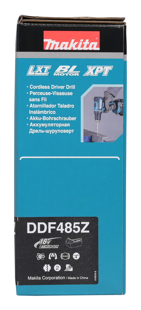 Makita DDF485Z – Kraftvoller 18V Akku-Bohrschrauber mit bürstenlosem Motor Makita DDF485Z – Kraftvoller 18V Akku-Bohrschrauber mit bürstenlosem Motor