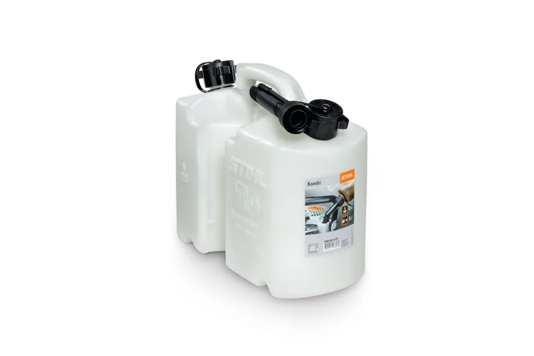 STIHL Profi-Kombikanister transparent mit 5 l Kraftstoff- und 3 l Öltank