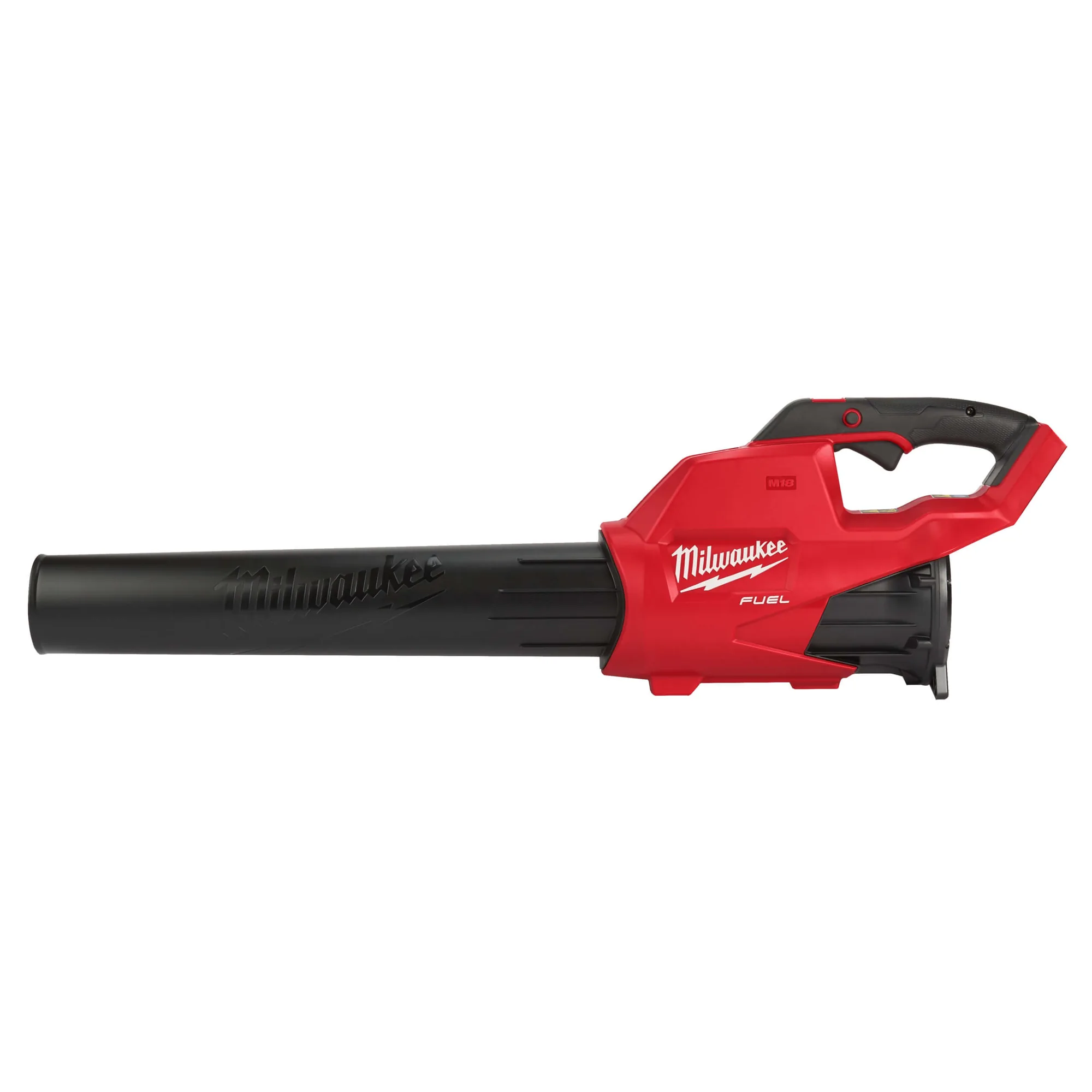 Milwaukee M18 FBL Akku-Gebläse in Rot-Schwarz mit Blasrohr