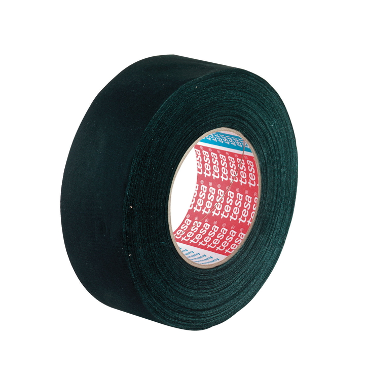 Kerbl Tesa-Klauenverband schwarz 50m x 50mm - Luftdurchlässiges Baumwollgewebeband für Landwirte und Tierhalter