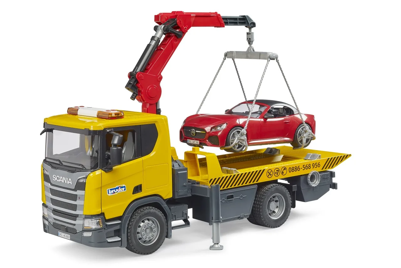 Bruder 03552 Scania Super 560R Abschlepp-LKW, weitere Ansicht
