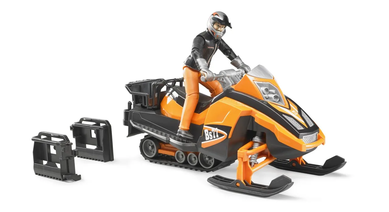 Bruder 63101 Snowmobil mit Fahrer, Produktbild