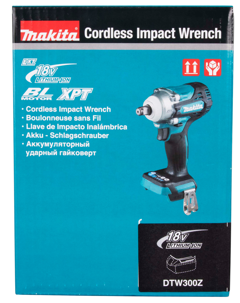 Makita DTW300Z Akku-Schlagschrauber – 18V, 330 Nm, bürstenloser Motor Makita DTW300Z Akku-Schlagschrauber – 18V, 330 Nm, bürstenloser Motor