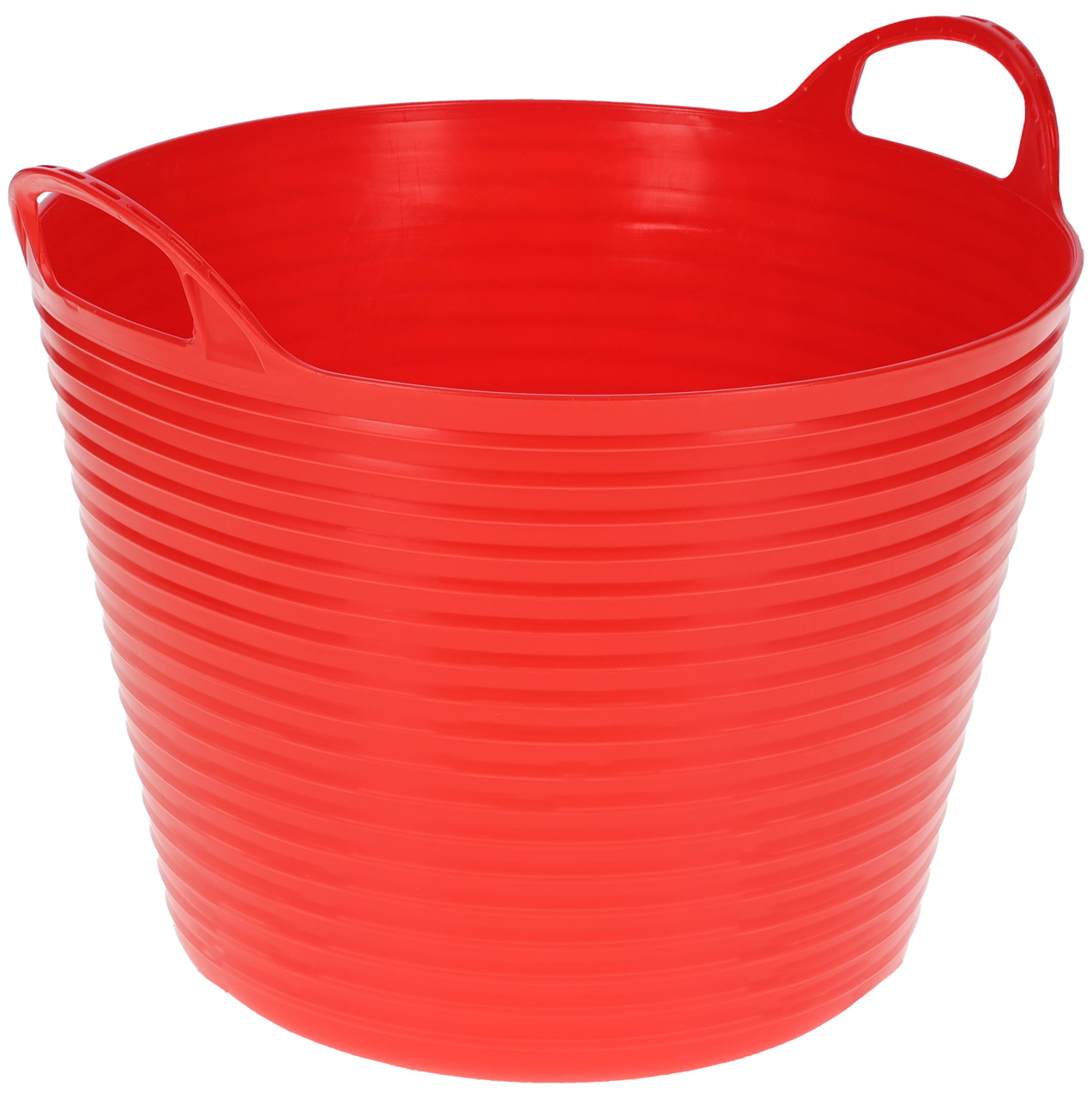 Robuster Kerbl FlatBack Futter- und Wassereimer, ca. 20 Liter, ideal für Stall und Weide, extrem widerstandsfähiger Kunststoff, perfekt für Tierhalter und Landwirte