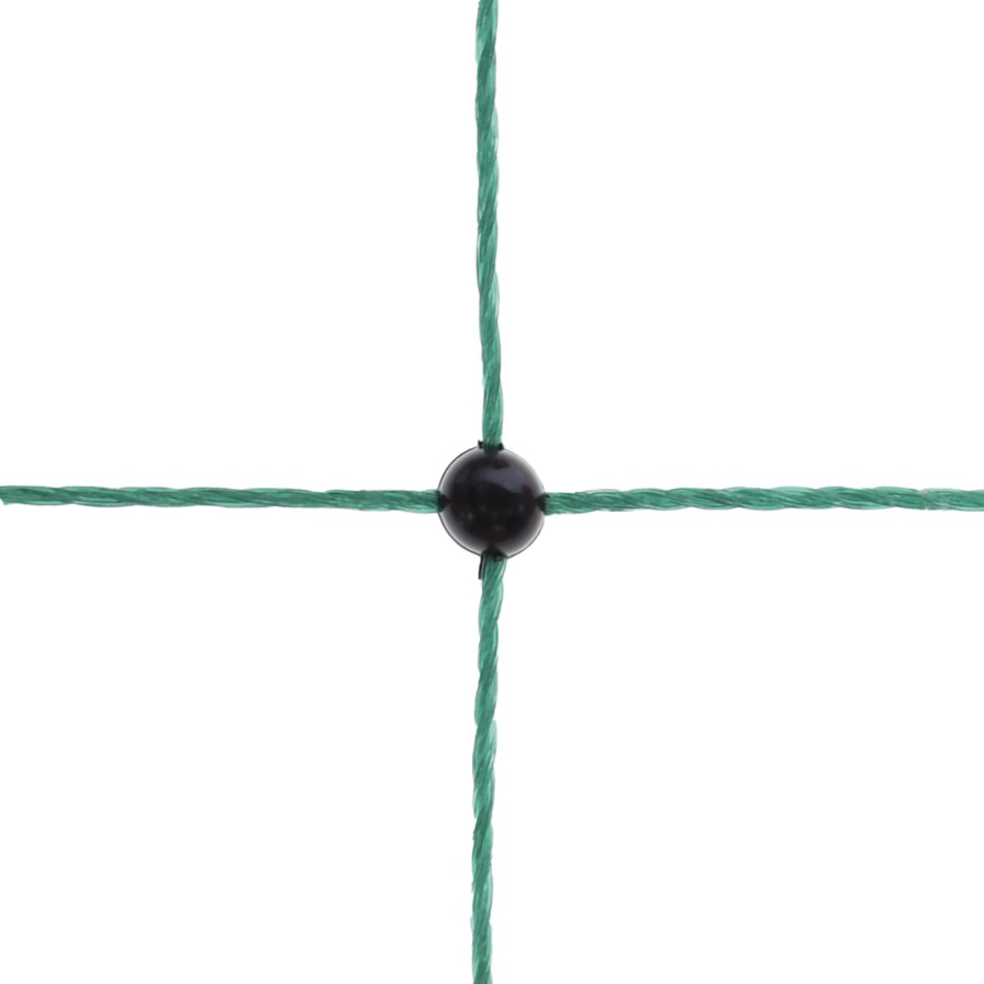 AKO Geflügelnetz Premium - 50 m x 122 cm, elektrifizierbar, mit robusten Doppelspitzen-Pfählen, ideal für Hühner, Gänse und Puten von Kerbl