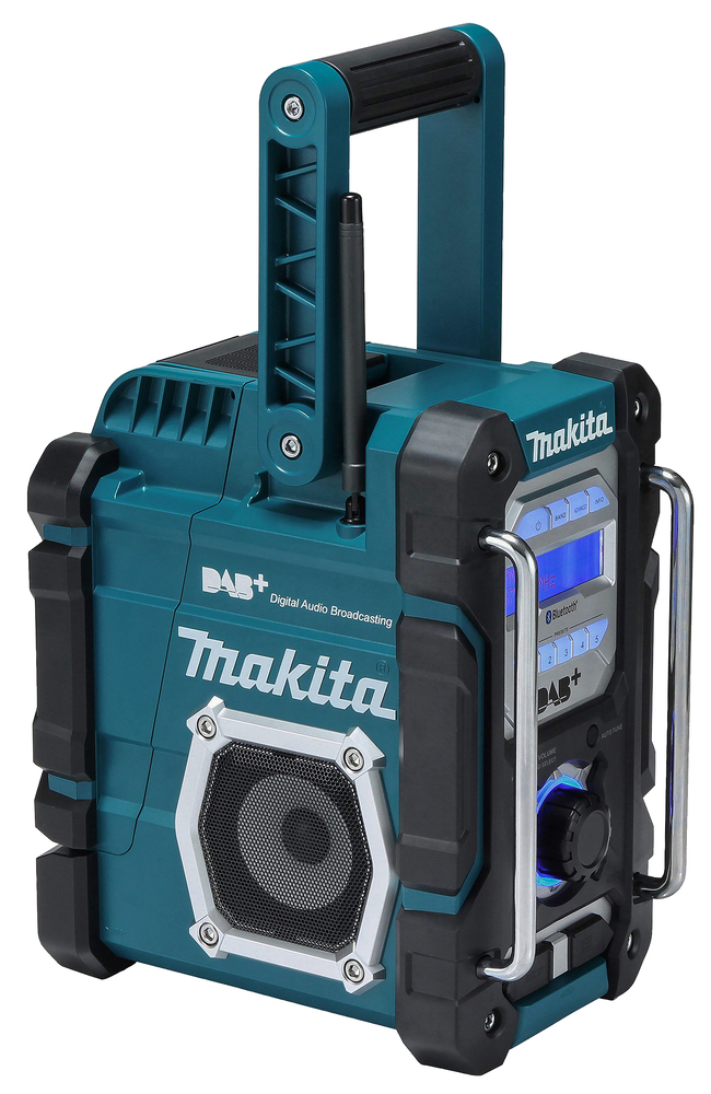 Makita DMR112 – Robustes 18V Akku-Baustellenradio mit DAB+ und Bluetooth Makita DMR112 – Robustes 18V Akku-Baustellenradio mit DAB+ und Bluetooth
