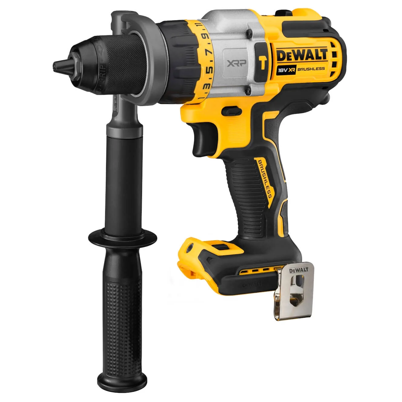DeWalt DCD999 18V XR Schlagbohrschrauber mit FLEXVOLT Advantage und Zusatzhandgriff