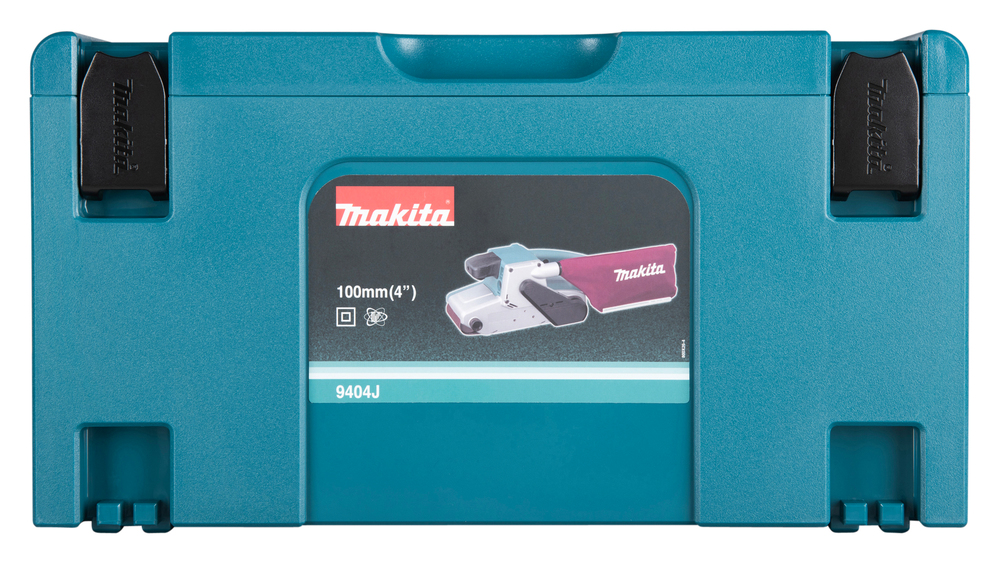 Makita 9404J Bandschleifer – 1.010 W, 100 mm Bandbreite, variable Geschwindigkeit