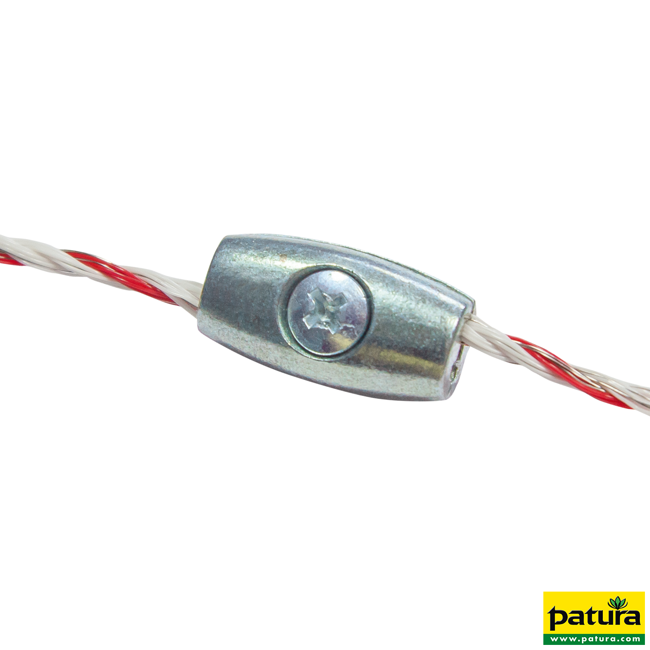 Patura Litzenverbinder verzinkt, für Elektrozaunlitzen bis 2, 5 mm