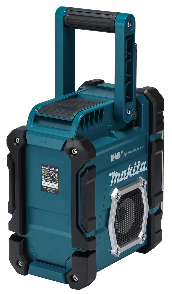 Makita DMR112 – Robustes 18V Akku-Baustellenradio mit DAB+ und Bluetooth Makita DMR112 – Robustes 18V Akku-Baustellenradio mit DAB+ und Bluetooth