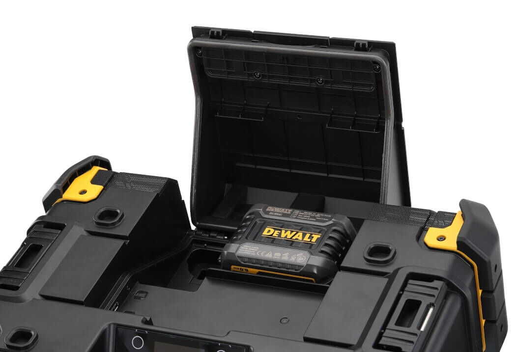 DeWalt DWST1-81078 TSTAK® Baustellenradio – Leistungsstarkes Radio mit Ladefunktion für Ihre Baustelle DeWalt DWST1-81078 TSTAK® Baustellenradio – Leistungsstarkes Radio mit Ladefunktion für Ihre Baustelle