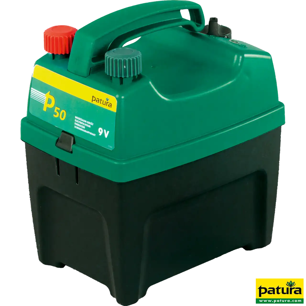 Patura P50 Weidezaungerät in Grün für 9-V-Batterie mit Kontrollanzeige