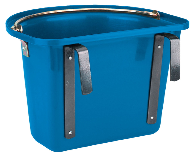 Kerbl Turnier Futterkrippe Blau - Praktische und robuste Futterkrippe mit Einhängebügel und Tragegriff für Stall und unterwegs Kerbl Turnier Futterkrippe Blau - Praktische und robuste Futterkrippe mit Einhängebügel und Tragegriff für Stall und unterwegs