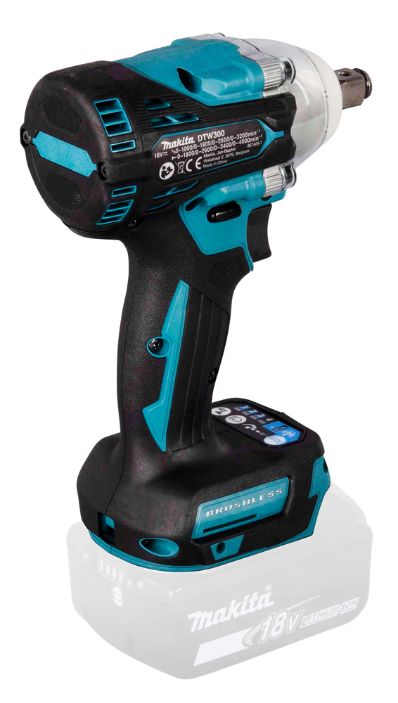 Makita DTW300Z Akku-Schlagschrauber – 18V, 330 Nm, bürstenloser Motor Makita DTW300Z Akku-Schlagschrauber – 18V, 330 Nm, bürstenloser Motor