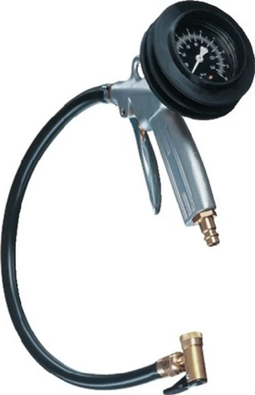 ewo Handreifenfüllmesser airmaster 356.121 mit Manometer, Schlauch und Hebelstecker
