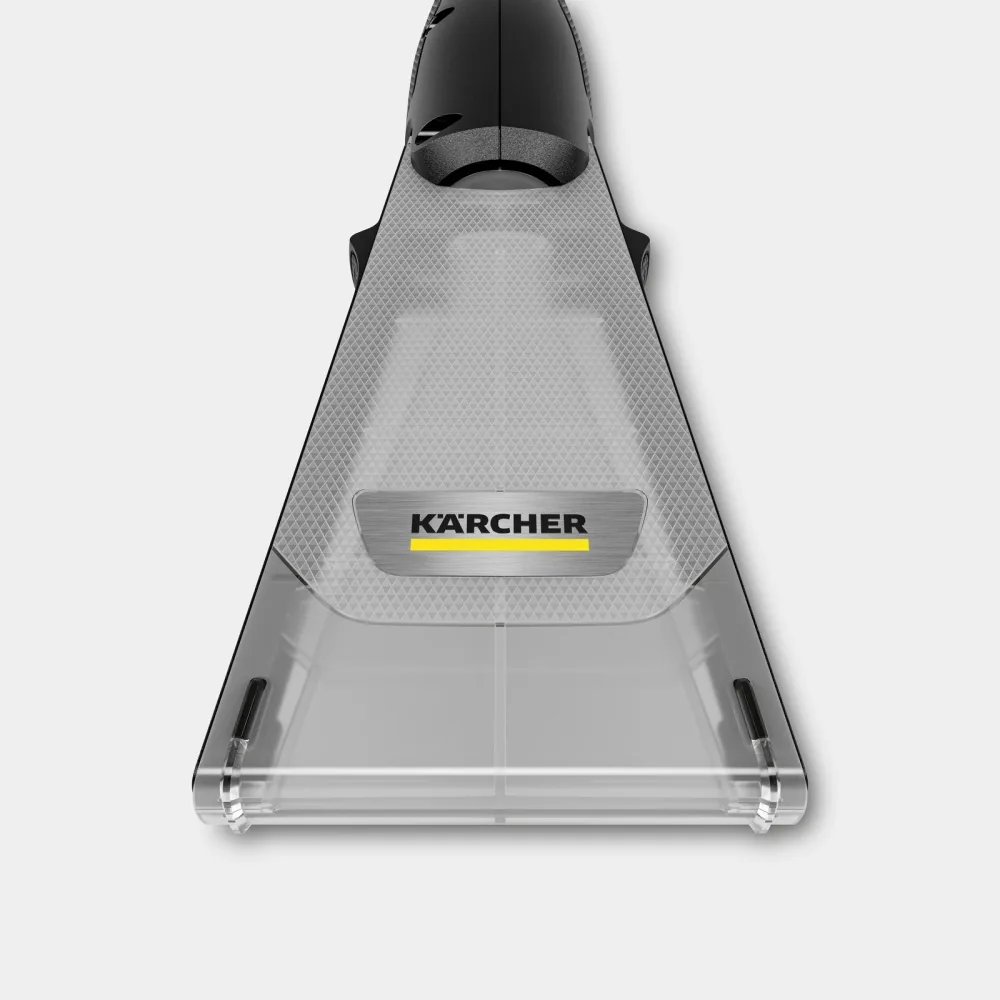 Kärcher eco!Booster 145 Strahlrohr-Düse von vorne mit Kärcher-Logo