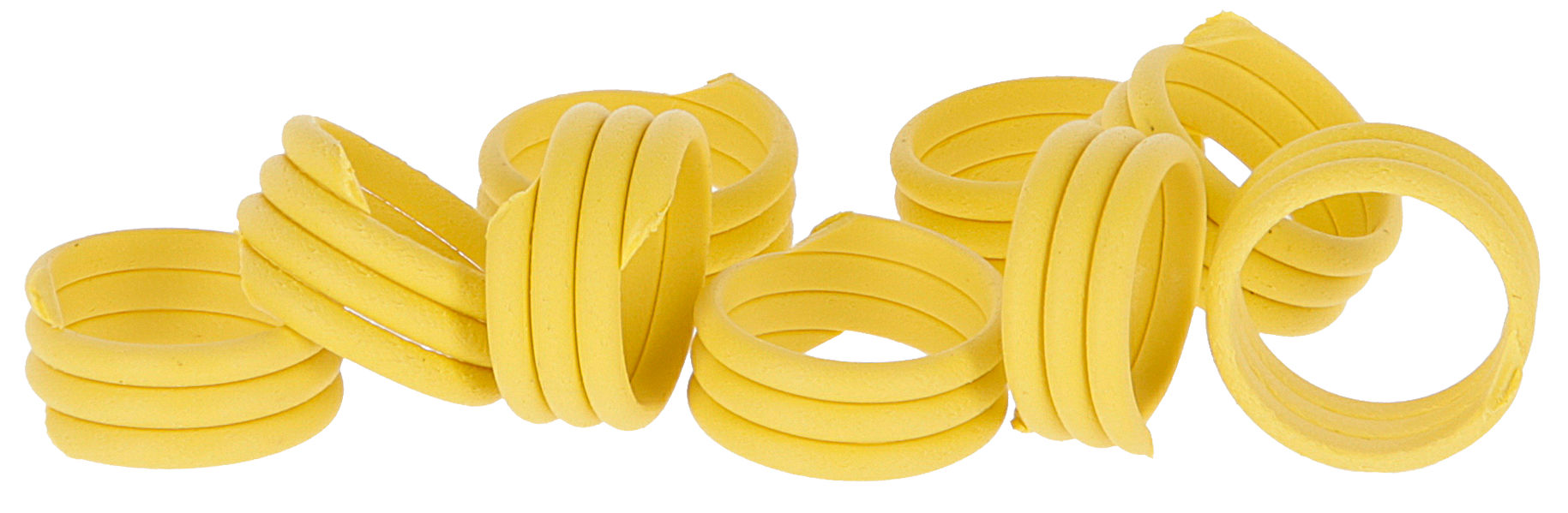 Kerbl Spiralring 16mm Gelb Kunststoff 20 Stück im Pack - Ideal für Tierhalter und Landwirte Kerbl Spiralring 16mm Gelb Kunststoff 20 Stück im Pack - Ideal für Tierhalter und Landwirte