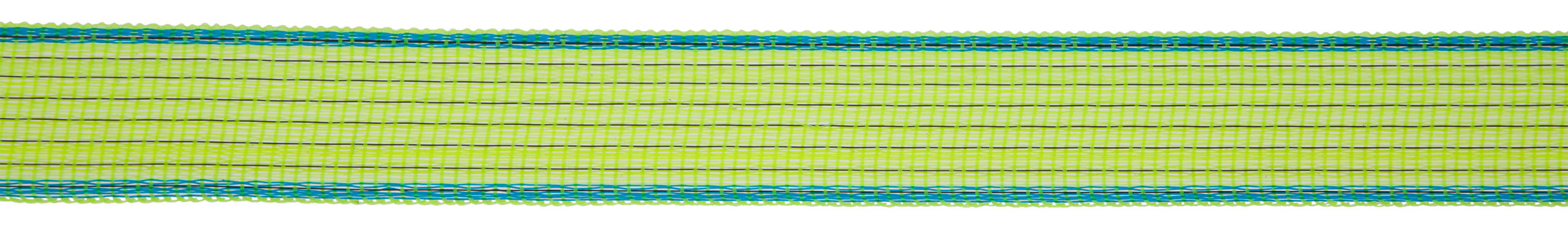 Kerbl 200m Breitband Weidezaunband 30mm Gelb Blau - Ideal für Tierhalter und Landwirte zur sicheren Einfriedung von Weideflächen