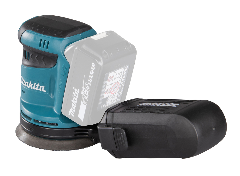 Makita DBO180Z Akku-Exzenterschleifer – Kompakte Leistung für präzises Schleifen