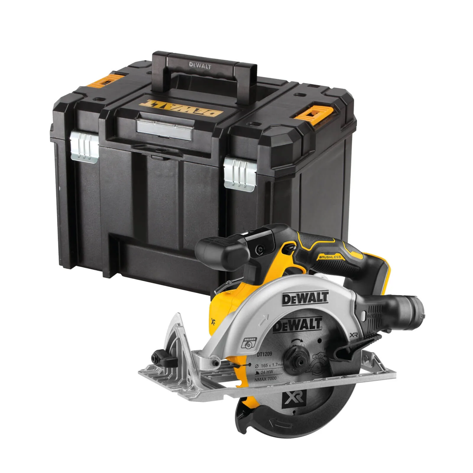 DeWalt DCS565NT Akku-Handkreissäge 165 mm mit TSTAK-Transportkoffer