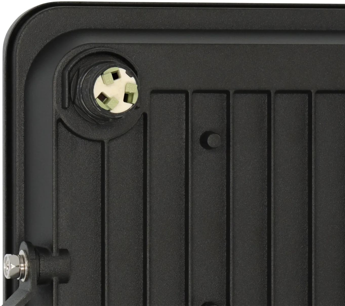 Brennenstuhl LED Strahler JARO 4060 Wandmontage, Detail der Kabelverschraubung