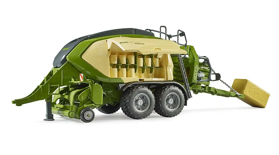 BRUDER Krone BiG Pack 1290 HDP Spielzeug-Ballenpresse mit Quaderballen