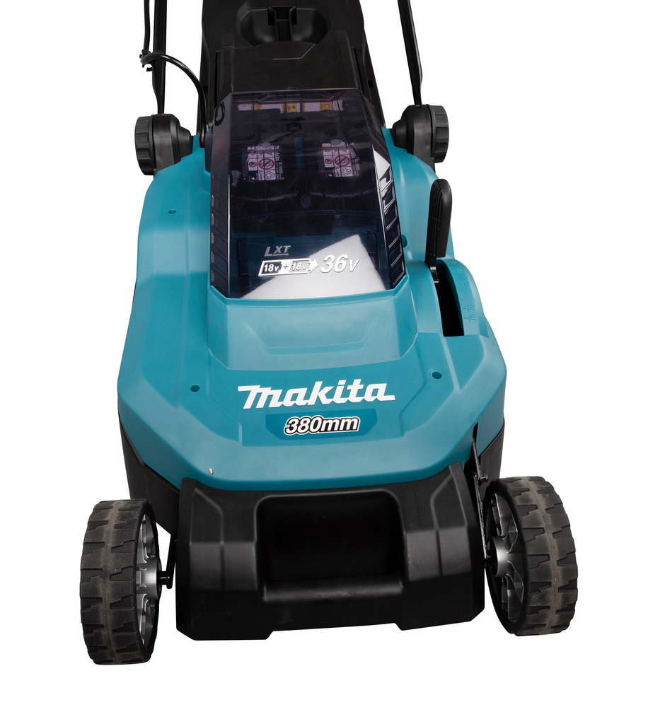 Makita DLM382Z Akku-Rasenmäher – Effizientes Mähen für kleine bis mittlere Rasenflächen