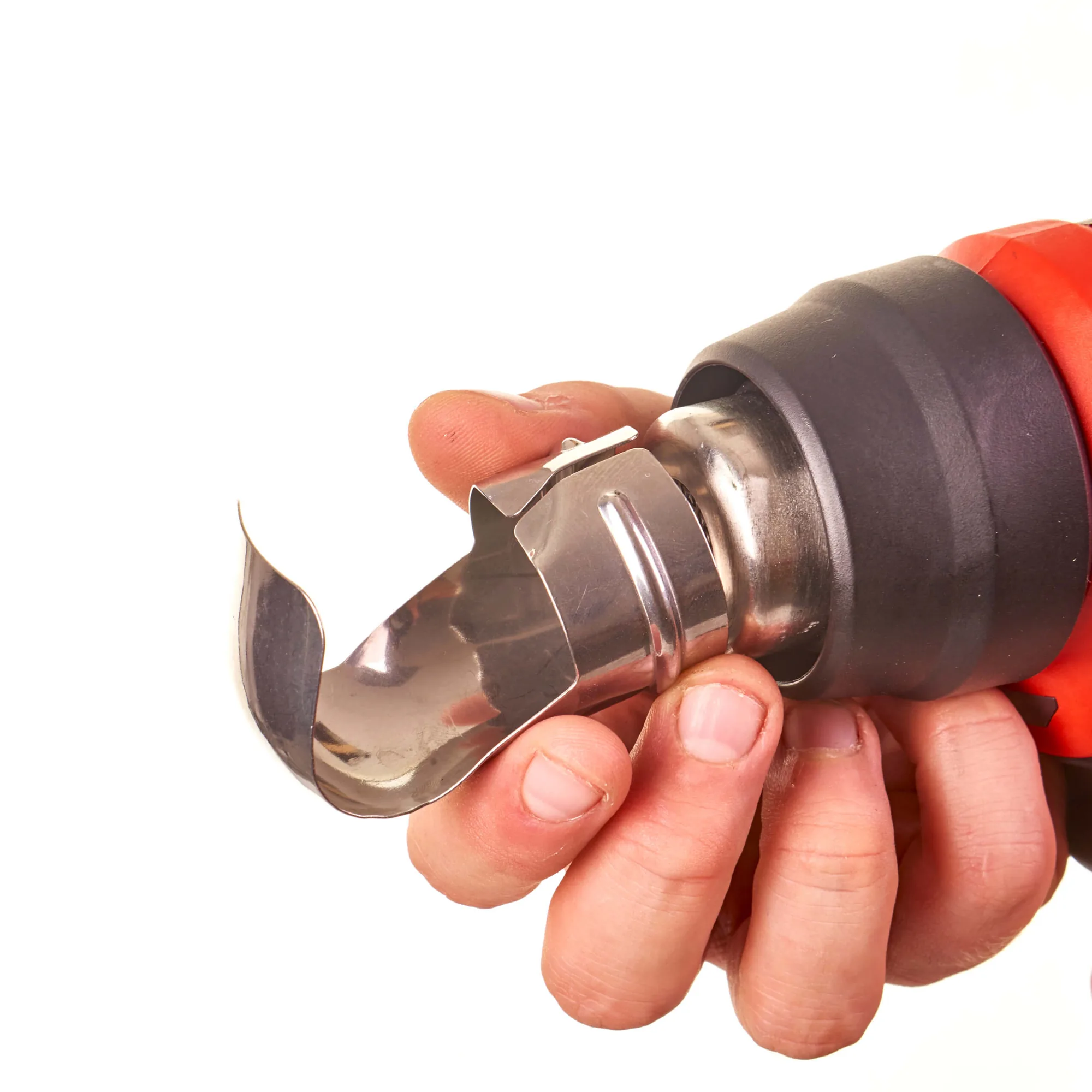 Milwaukee M18 BHG Heißluftgebläse mit aufgesetzter Reflektordüse