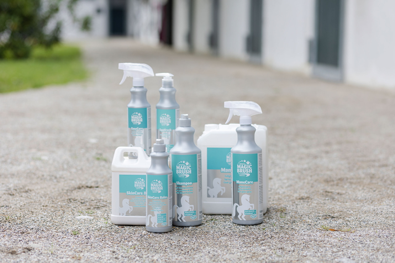 Easy Care Lotion für Pferde - 500ml - Trockenshampoo zur sanften Pflege von Pferdehäuten, ohne Wasser verwenden, für die Reinigung zwischen und vor Wettbewerben, ideal für helle Fellfarben, enthält schützendes D-Panthenol, entwickelt von Kerbl Easy Care Lotion für Pferde - 500ml - Trockenshampoo zur sanften Pflege von Pferdehäuten, ohne Wasser verwenden, für die Reinigung zwischen und vor Wettbewerben, ideal für helle Fellfarben, enthält schützendes D-Panthenol, entwickelt von Kerbl