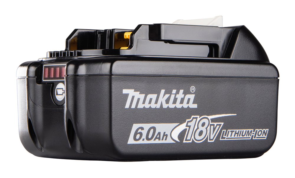 Makita 197422-4 – Leistungsstarker 18V 6, 0 Ah Li-Ion Akku mit Ladestandsanzeige