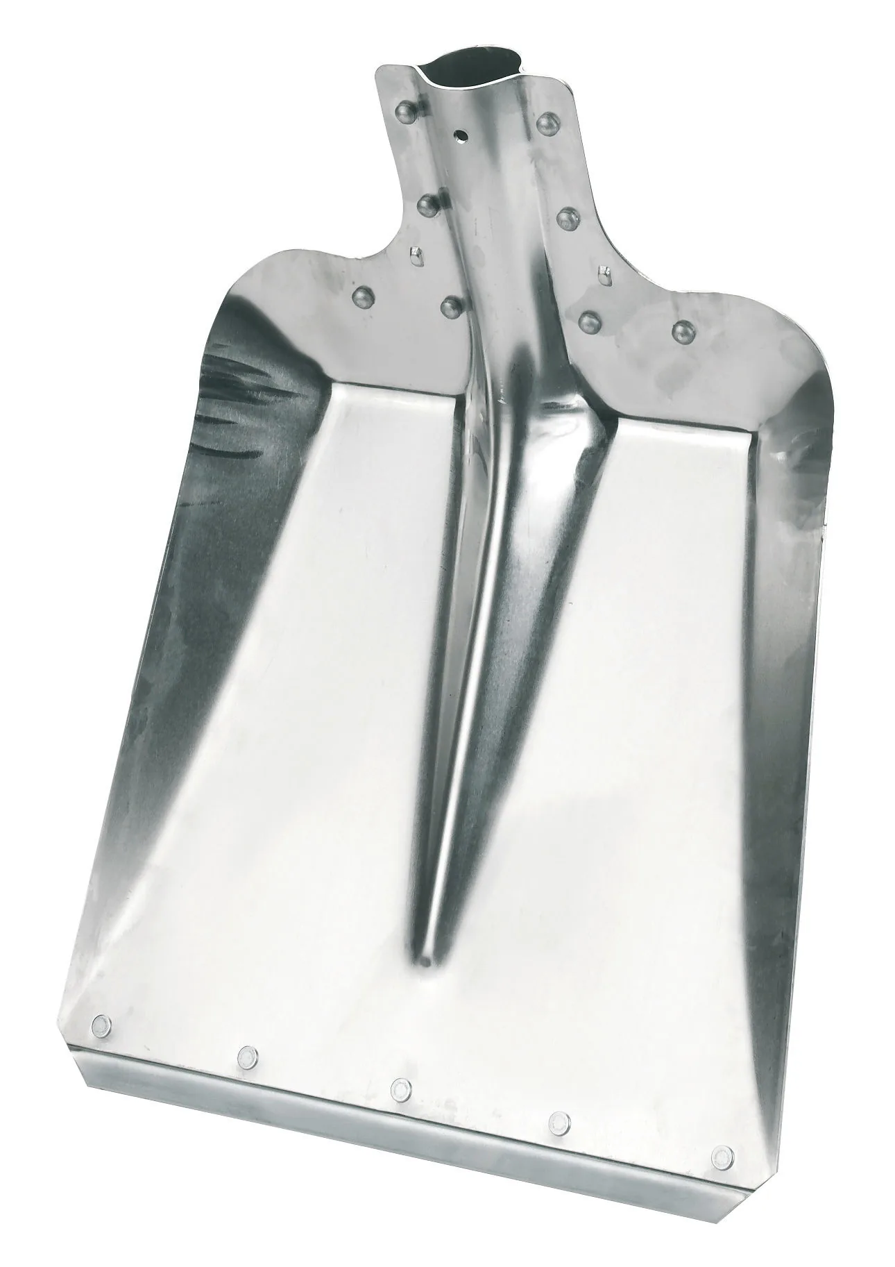 Kerbl Aluschaufel Größe 7 aus Aluminium mit verstärkter Kante, ohne Stiel