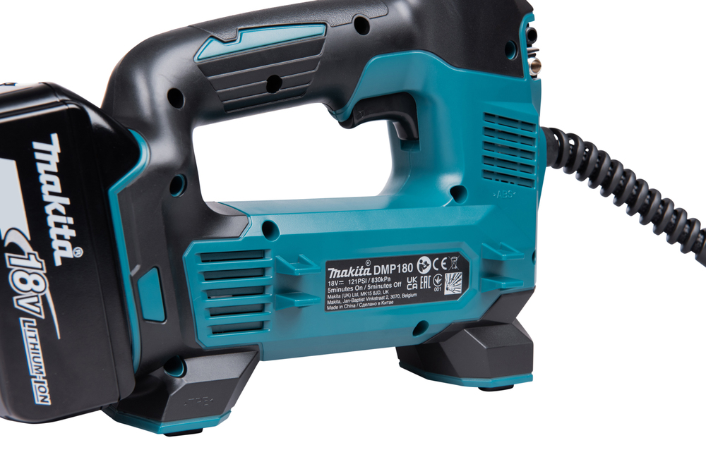 Makita DMP180Z Akku-Kompressor – 18V, 8, 3 bar, vielseitig einsetzbar