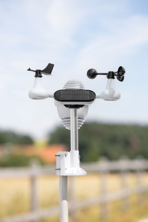 Kerbl 291394 Digitale Wetterstation 7 in 1 – Wifi-Anbindung & Präzisionssensoren für Profis