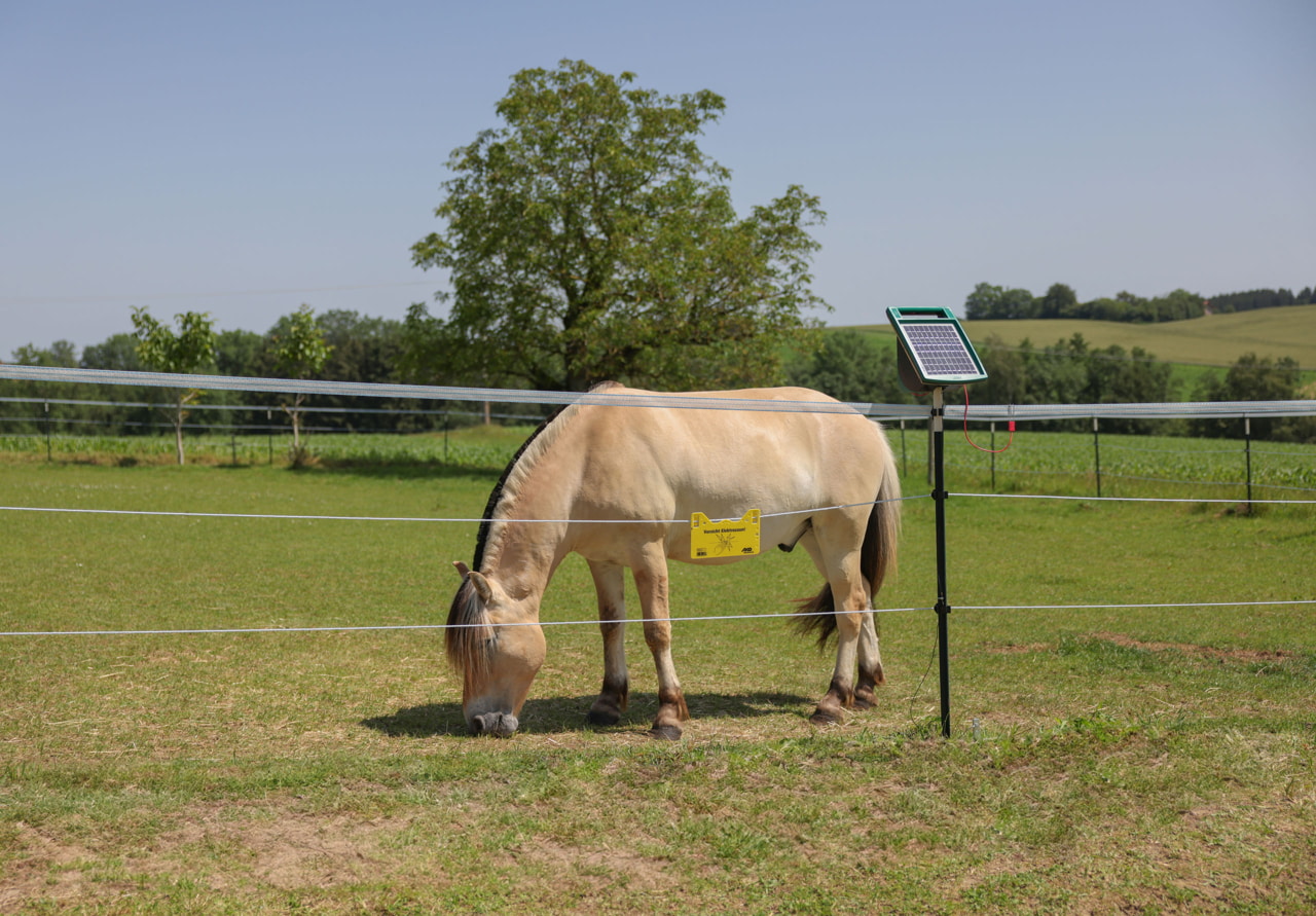 Effizientes Solargerät für Weidezäune - AKO SunPower S1000: Zuverlässige Tierbegrenzung für Landwirte und Tierhalter