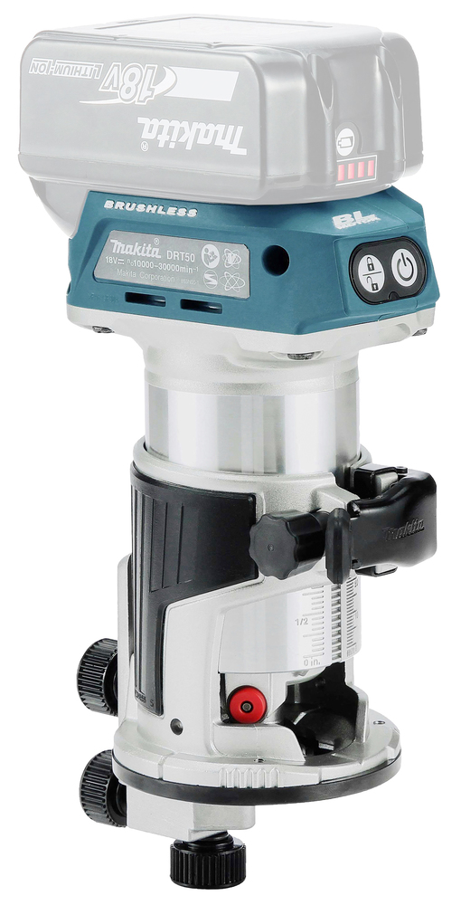 Makita DRT50ZJX2 Akku-Multifunktionsfräse