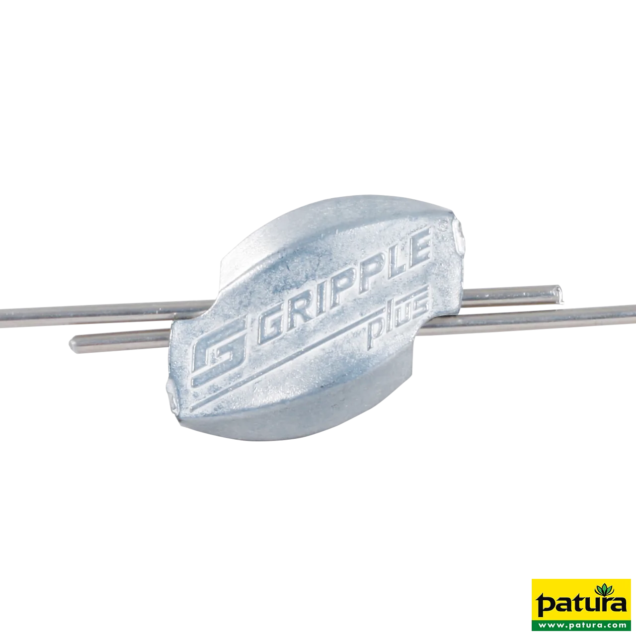 Patura Verbinder für Stahldraht 2,5 mm, verzinkter Gripple-Drahtverbinder für Weidezäune