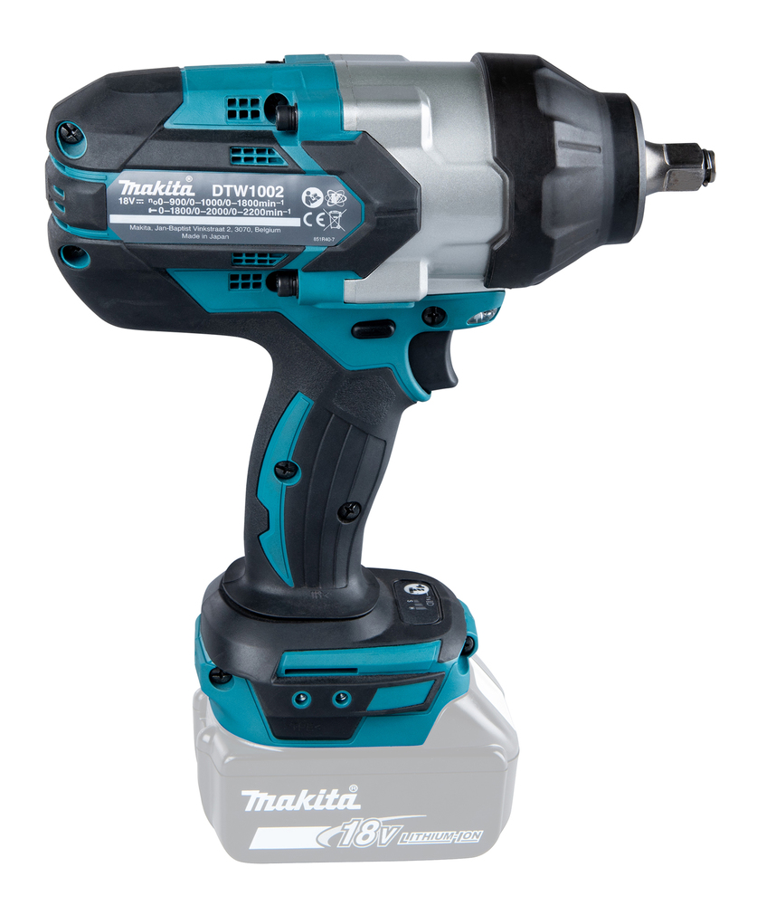 Makita DTW1002Z – Leistungsstarker 18V Akku-Schlagschrauber mit 1.000 Nm Drehmoment und bürstenlosem Motor