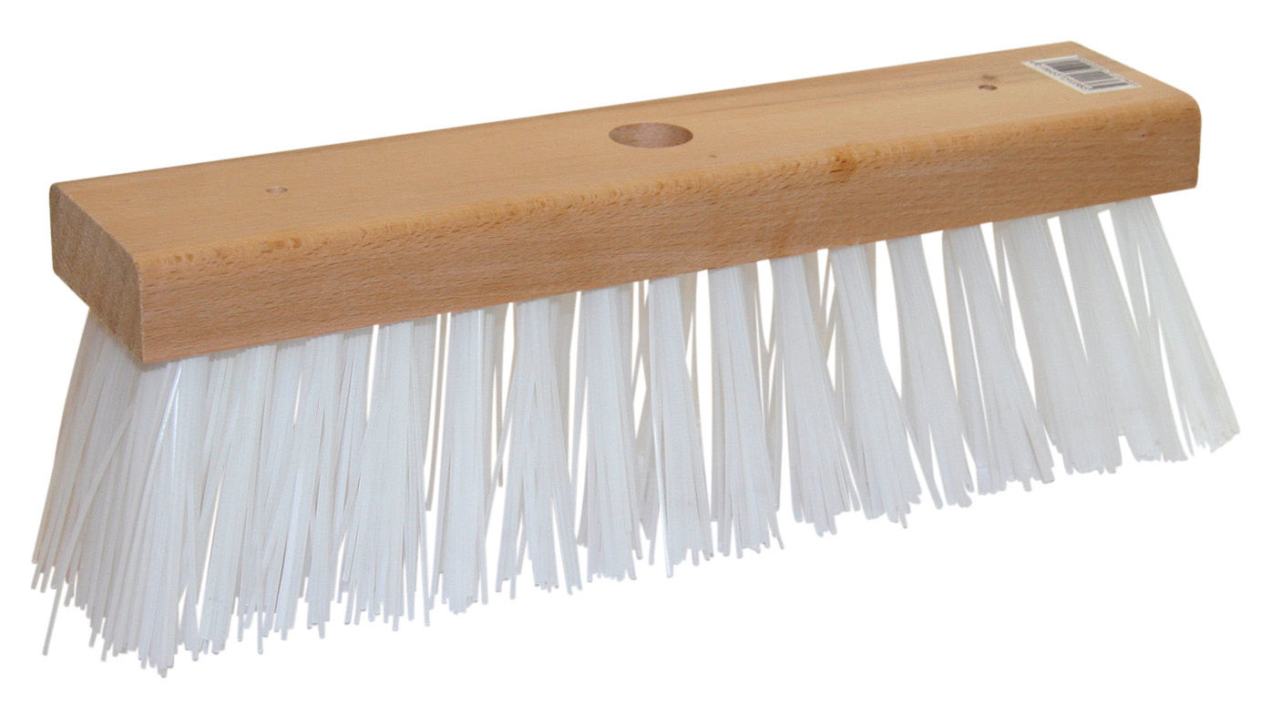 Kerbl Ersatzbesen 35 cm, weiß, für Wasserbesen - Ideal für Landwirte und Tierhalter - Robust und langlebig für Stall und Hofreinigung.