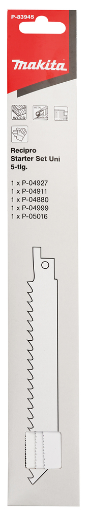 Reciprosägeblatt-Set 