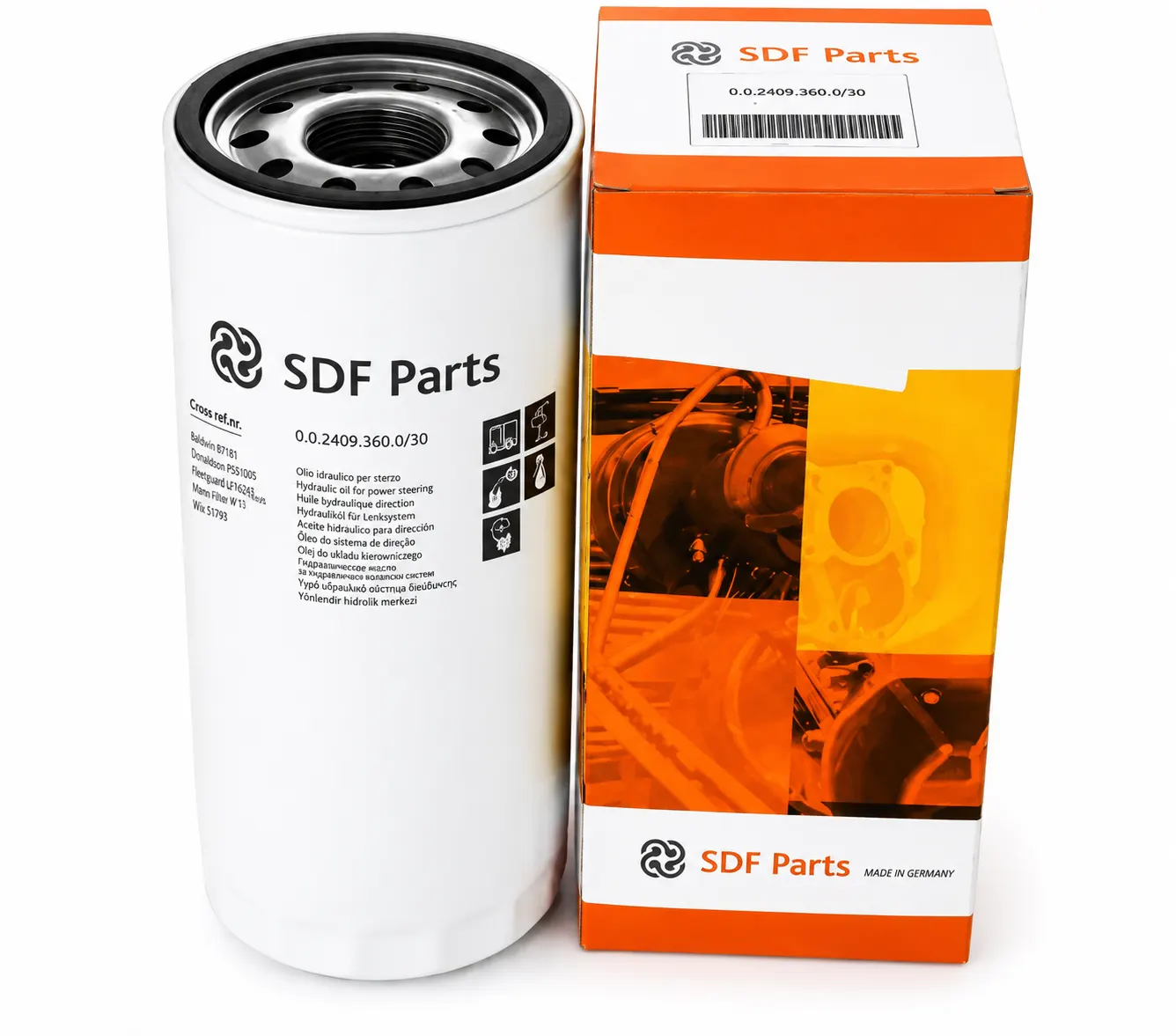 Original Deutz Hydraulikölfilter 2.4419.320.0 | Hocheffizienter Systemfilter für Traktoren