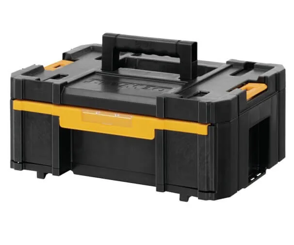 DeWalt DWST1-70705 TSTAK III Werkzeugbox in Schwarz-Gelb mit tiefer Schublade